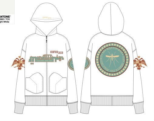 MFM Alternate White Hoodie