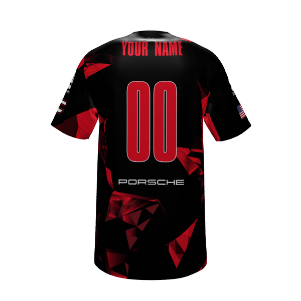 Custom FAZE CLAN 2023 DIAMOND JERSEY - Black/Red
