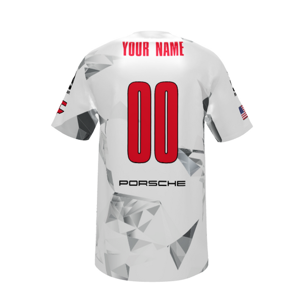 Custom FAZE CLAN 2023 DIAMOND JERSEY - White/Black
