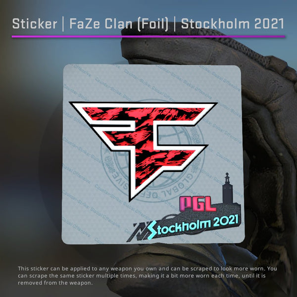 CSGO: PGL Stockholm 2021 Stickers