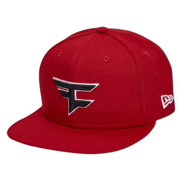 New Era x FaZe Clan Logo Snapback - Red