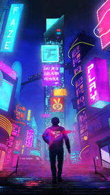 FAZE NEON CITY WALLPAPERS small image