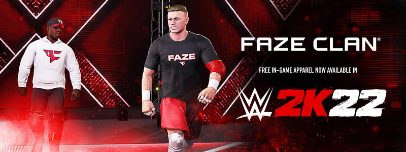 WWE 2K22 FAZE CLAN IN-GAME APPAREL